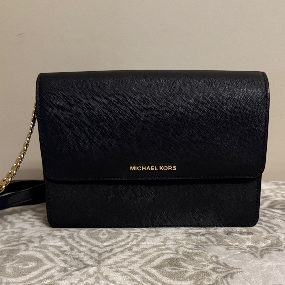 Michael Kors Saffiano Leather Crossbody Bag
